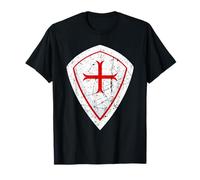Ritter Shirt Jungen Mädchen Kinder Mittelalter Hemd Männer Tunika T-Shirt