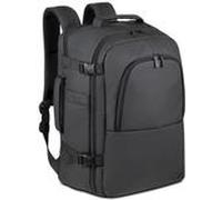 Riva NB Rucksack Tegel-Eco 17.3" schwarz 8465 (8465 BLACK ECO BACKPACK)