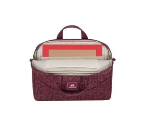 Rivacase 7921 Notebooktasche 35,6 cm (14 Zoll) Messengerhülle Burgund, Weiß - Polyester 7921BRG