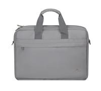 Rivacase 8234 Hellgraue Notebooktasche 14\" wasserresistent Polyester 500g