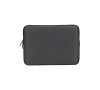 RIVACASE 5123 Laptop Hülle bis 13.3", Laptoptasche für iPad Pro 12.9/ MacBook Air und Pro 13, Ultraleicht und wasserabweisend, kompakte Aktentasche, stoßfeste Schutzhülle mit Ecken- und Kantenschutz