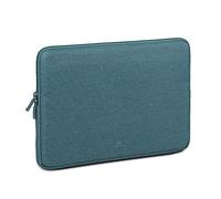 Rivacase Suzuka 7703 Notebooktasche 35,6 cm (14") Schutzhülle Aqua-Farbe (7703 AQUAMARINE ECO SLEEVE)