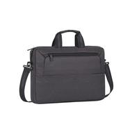 Rivacase ECO wasserdichte Laptoptasche mit Fach für Notebooks bis 15,6 Zoll - geräumige Laptop Tasche für Damen und Herren, Aktentasche für Business, Reisen, Uni