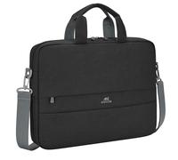 Rivacase hochwertige Laptoptasche für Notebooks von 14 bis 15,6 Zoll gepolstert, wasserabweisende Schultertasche mit Diebstahlschutz