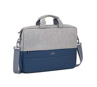 RIVACASE Prater Notebook-Tasche 15,6 Zoll - Grau / Blau