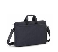 Rivacase Notebooktasche 17,3 Zoll - Modische Laptoptasche mit viel Platz für Zubehör, kompakte Umhängetasche für Damen und Herren Aktentasche Schultertasche