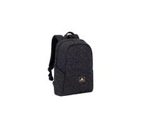 Rivacase Ultraleichter Rucksack für Laptop bis 13,3" - Unisex Erwachsenen Rucksäcke - wasserdichter Schulrucksack und Schultasche - Praktisch Sportrucksack für Reisen und Arbeit / 7923 (Schwarz)
