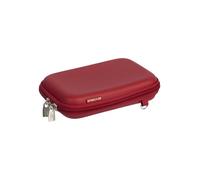 Rivacase Tasche für Festplatten bis 2,5" – Hart-Case, wetterbeständig, Platz für Zubehör – Rot