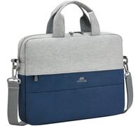 rivacase Riva NB Tasche Prater 10.1"-14" grau/blau 7522 - Tasche (7522 GREY/DARK BLUE) - PayPal 0% Finanzierung