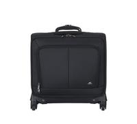 Rivacase ECO Reisekoffer 8481-46 x 42 x 22 cm - Laptop-Trolley mit Rädern, Laptoptasche für Notebooks, Elegantes Handgepäck, Rollkoffer bis zu 15,6 Zoll, schwarz