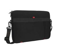 RIVACASE Tasche für Laptops bis 13.3“ - Kompaktes Notebook Sleeve mit Visco Schaumstoff und Zubehörtasche - Schwarz