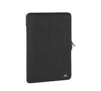 Laptophülle Rivacase ANTISHOCK - 15,6", Schwarz - Schwarz