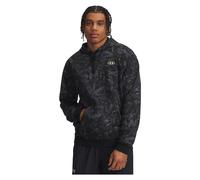 Rival Fleece Printed Hoodie Black | Green Citrine M