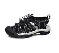 Rivccku Herren Leder Sandalen Strand Wandersandale Sommer Bequeme Trekkingschuhe Wanderschuhe Sport Outdoor Beach