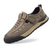 Rivccku Sandalen Herren Trekking Sportsandalen Outdoorsandale Geschlossene Gummi Wandersandalen Sommer für Reisen