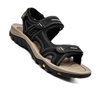 Rivccku Trekkingsandalen Herren Leder Wandern Sandalen Outdoor Sport Wandersandalen Sommer Strand Schuhe