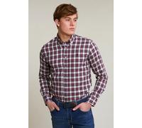 River Woods Custom Fit Checked Shirt Red/beige Größe: L | Casual hemden Outlet | Herren | Rot