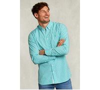 River Woods Custom Fit Checked Shirt White/green Größe: XXL | Casual hemden Outlet | Herren | Weiß