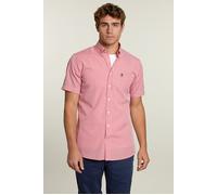 River Woods Custom Fit Checked Shirt With Pocket Red Größe: L | Casual hemden Outlet | Herren | Rot