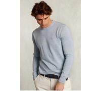 River Woods Custom Fit Cotton-linen Sweater Victoria Blue Größe: S | Pullover Outlet | Herren | Blau