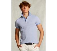 River Woods Custom Fit Cotton Polo Blue Gin Mix Blue Größe: S | Poloshirts Outlet | Herren | Blau