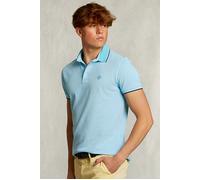 River Woods Custom Fit Cotton Polo Bora Bora Blue Größe: 3XL | Poloshirts Outlet | Herren | Blau