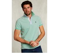 River Woods Custom Fit Cotton Polo Citrus Mix Green Größe: S | Poloshirts Outlet | Herren | Grün