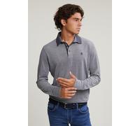 River Woods Custom Fit Cotton Polo Graphite Mix Größe: XXL | Poloshirts Outlet | Herren