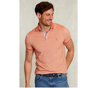 River Woods Custom Fit Cotton Polo Serengeti Mix Orange Größe: S | Poloshirts Outlet | Herren | Orange