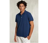 River Woods Custom Fit Pima Cotton Polo Deep Blue Mix Blue Größe: S | Poloshirts Outlet | Herren | Blau