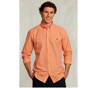 River Woods Custom Fit Poplin Shirt Lobster Orange Größe: S | Casual hemden Outlet | Herren | Orange