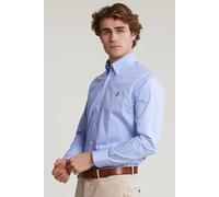 River Woods Custom Fit Striped Shirt Blue/white Größe: XXL | Casual hemden Outlet | Herren | Blau