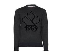 River Woods Mer Round-nk Cf Swt Grey Größe: S | Pullover Outlet | Herren | Grau