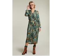 River Woods Multi Fantasy Dress With Buttons Größe: 36 | Midikleider Outlet | Damen | Weiß