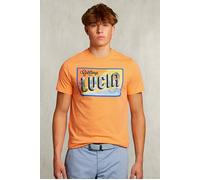River Woods Normal Fit T-shirt In Sunrise Orange Größe: L | Bedruckte T-Shirts Outlet | Herren | Orange