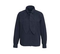 River Woods Shirt Ls Detachable Scarf Blue Größe: 34 | Business hemden Outlet | Damen | Blau
