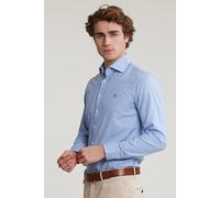 River Woods Slim Fit Uni Shirt Blue Größe: 3XL | Casual hemden Outlet | Herren | Blau