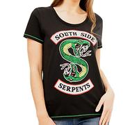 Riverdale Damen T-Shirt Southside Serpent Schwarz Medium