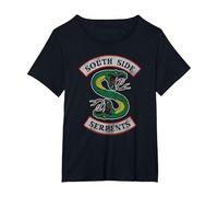 Riverdale South Side Serpent T-Shirt, Damen Große Größen, Schwarz, 5X