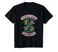 Riverdale South Side Serpent T-Shirt, Kinder, Schwarz, 98
