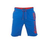 riverso Badehose Herren Regular Fit RIVJannik Badeshorts Sporthose Schwimmhose Shorts Kurze Hosen Print Elastischer Bund Blau XXL, Größe:XXL, Farbe:Bright Royal Blue (59600)