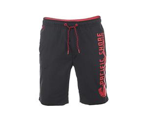 riverso Badehose Herren Regular Fit RIVJannik Badeshorts Sporthose Schwimmhose Shorts Kurze Hosen Print Elastischer Bund Schwarz Blau Rot Grün Orange S M L XL XXL 3XL 4XL 5XL