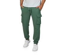 riverso Cargo Jogginghose Herren lang Regular Fit RIVLoris Cargohose Sporthose Trainingshose Freizeithose Taschen Grün 3XL, Größe:3XL, Farbe:Forest Green