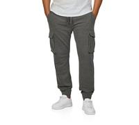 riverso Cargo Jogginghose Herren Baumwolle lang Regular Fit RIVLoris Cargohose Sporthose Trainingshose Freizeithose Taschen Grau 3XL, Größe:3XL, Farbe:Grey Melange Standard 2