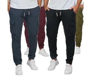 riverso Cargo Jogginghose Herren Baumwolle Regular Fit RIVLoris