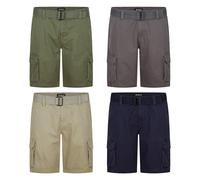 riverso Cargo Shorts Herren mit Gürtel Regular Fit RIVJoko