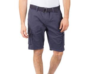 riverso Cargo Shorts Herren mit Gürtel Regular Fit RIVJoko Kurze Hosen | Cargoshorts Sommer Stretch Navy Beige Grün Grau S M L XL XXL 3XL 4XL 5XL