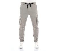 riverso Cargohose Herren Stretch RIVHanno Slim Fit Cargo Hose Taschen Schwarz Grün Beige Olive Navy Grau 30 31 32 33 34 36 38 40 42