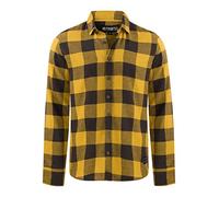 riverso Flanellhemd Herren Langarm Kariert Regular Fit RIVArne Hemd Holzfällerhemd Karohemd 100% Baumwolle Gelb, L, 100% Baumwolle, Größe:L, Farbe:Olive Yellow (10400)