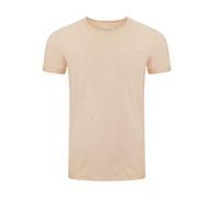 riverso Herren Basic T-Shirt RIVMatteo Rundhals Tee Regular Fit Kurzarm Einfarbig 100% Baumwolle Orange 3XL, Größe:3XL, Farbe:Pastel Orange (11100)